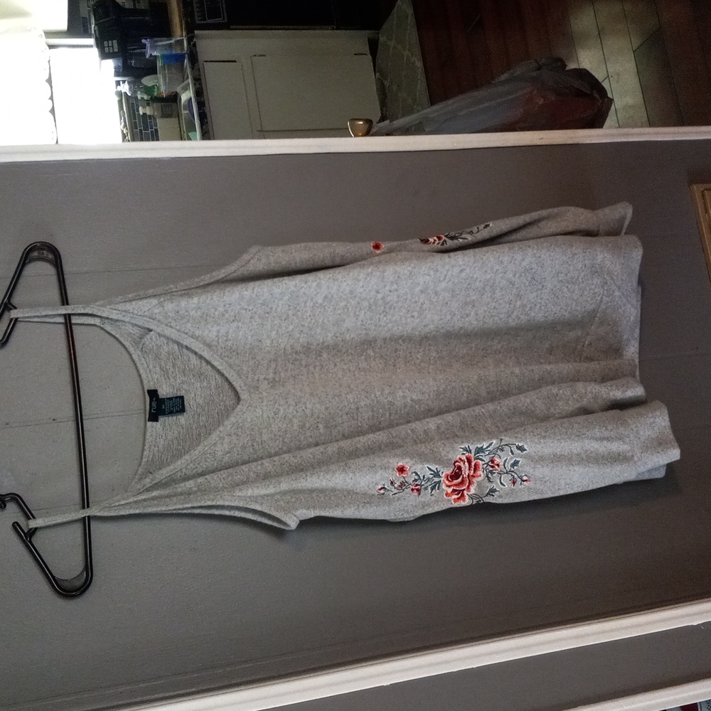 Cold shoulder sweater